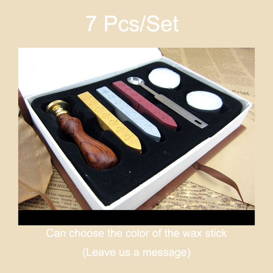 Sealing Seal Wax Stick Envelope Wedding Invitation Stamp Letter Card Copper head